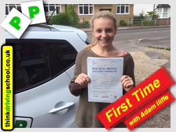 Passed with think driving school in June 2015