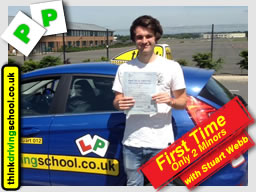 Passed with think driving school in June 2015