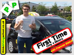 Passed with think driving school in June 2015