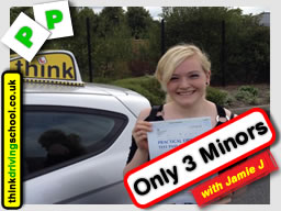 Passed with think driving school in July 2015