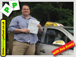 Passed with think driving school in July 2015