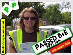 Passed with think driving school in May 2015 B+E Trailer lessons 