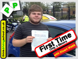 Passed with think driving school in August 2015