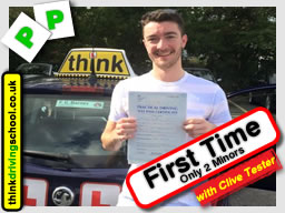 Passed with think driving school in September 2015