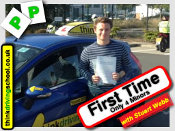 Passed with think driving school in September 2015