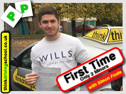 Passed with think driving school in October 2015
