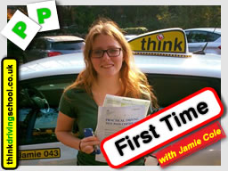 Passed with think driving school in October 2015