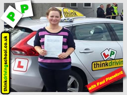 Passed with think driving school in October 2015