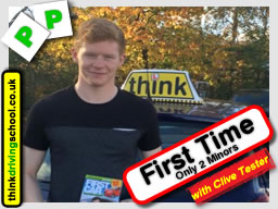 Passed with think driving school in October 2015