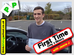Passed with think driving school in November 2015