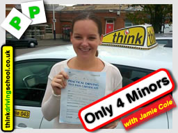 Passed with think driving school in November 2015