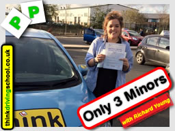 Passed with think driving school in November 2015