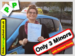 Passed with think driving school in November 2015