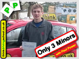 Passed with think driving school in January 2016