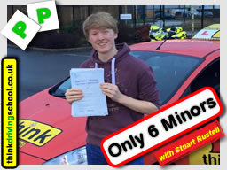 Passed with think driving school in January 2016