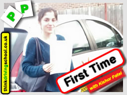Passed with think driving school in January 2016