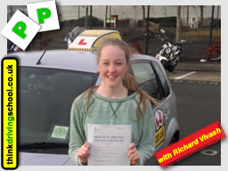 Passed with think driving school in January 2016