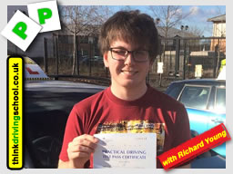 Passed with think driving school in February 2016