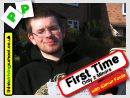 Passed with think driving school in March 2016