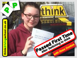 Passed with think driving school in April 2016