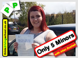 Passed with think driving school in April 2016
