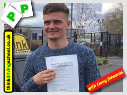 Passed with think driving school in April 2016