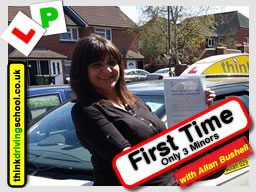 Passed with think driving school in May 2016