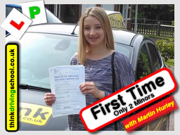 Passed with think driving school in July 2016