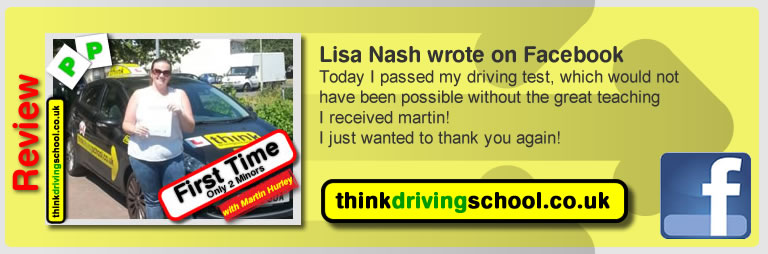 Passed with think driving school in July 2015