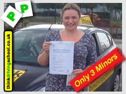 Passed with think driving school in august 2014