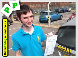 Passed with think driving school in august 2014