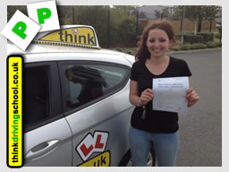 Passed with think driving school in august 2014