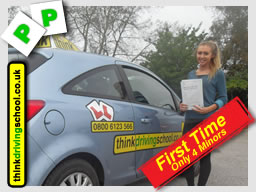 Passed with think driving school in august 2014