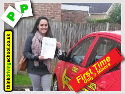 Nacy from Watford driving lessons Watford  think driving school