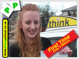 Passed with think driving school in Decemeber 2014