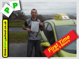 Passed in fareham after driving lessons with Lee patterson