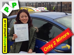 Passed with think driving school in January 2015