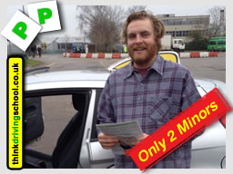 Passed with think driving school in January 2015
