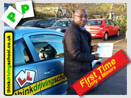 Passed with think driving school in January 2015