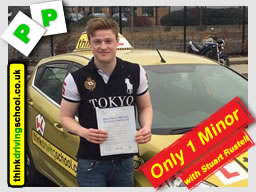 Passed with think driving school in February 2015