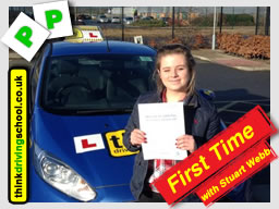 Passed with think driving school in February 2015