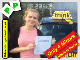 Passed with think driving school in February 2015