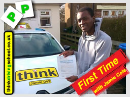 Passed with think driving school in March 2015