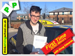 Passed with think driving school in March 2015