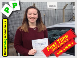 Passed with think driving school in March 2015