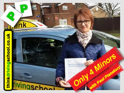 Passed with think driving school in March 2015