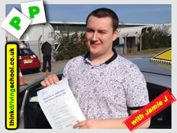Passed with think driving school in March 2015