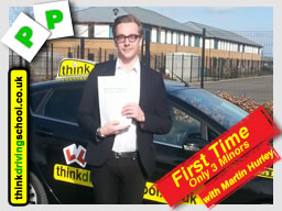 Passed with think driving school in March 2015