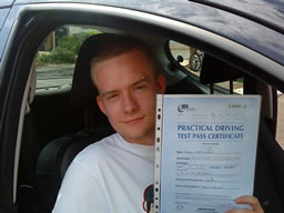 joseph guildford  happy with think driving school